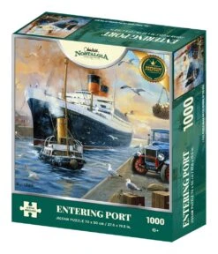 Nostalgia Collection: Entering Port Jigsaw Puzzle 1000 Piece(Nostalgia Collection Entering Port Jigsaw Puzzle 1000 Piece)