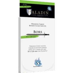 Paladin Card Sleeves: Bors (70mm X 120mm X 55)(Paladin Card Sleeves Bors 70mm X 120mm X 55)