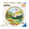 Pokémon Round Jigsaw Puzzle (500pc)(Pokemon Round Jigsaw Puzzle 500pc)