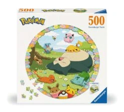 Pokémon Round Jigsaw Puzzle (500pc)(Pokemon Round Jigsaw Puzzle 500pc)