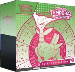 Pokémon TCG: Scarlet & Violet Temporal Forces Elite Trainer Box - Iron Leaves(Pokemon Tcg Scarlet Violet Temporal Forces Elite Trainer Box Iron Leaves)