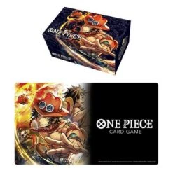 One Piece Card Game: Playmatand Storage Box - Portgas.D.Ace(One Piece Card Game Playmatand Storage Box Trafalgar Law 1)