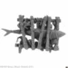 Reaper 44154: Raft Of The Damned - Bones Black Plastic Miniature(Reaper 44154 Raft Of The Damned Bones Black Plastic Miniature)