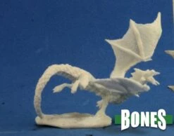 Reaper 77273: Dragon Hatchling Black - Dark Heaven Bones Plastic Miniature(Reaper 77273 Dragon Hatchling Black Dark Heaven Bones Plastic Miniature)