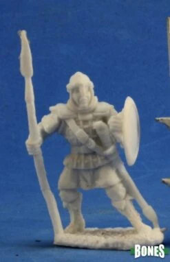 Reaper 77359: Anhurian Spearman (3) - Dark Heaven Bones Plastic Miniatures(Reaper 77359 Anhurian Spearman 3 Da)