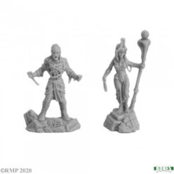 Reaper 77725: Mummy Sandkings (2) - Dark Heavens Bones Plastic Miniature(Reaper 77725 Mummy Sandkings 2 Dark)