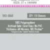 Sleeve Kings: Kingdom Death Gambler's Chest Large Sleeves (57 Mm X 100mm X 110)(Sleeve Kings Kingdom Death Gamblers Chest Large Sleeves 57 Mm X 100mm X 110)