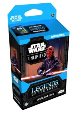 Star Wars Unlimited: Legends Of The Force Darth Maul Spotlight Deck(Star Wars Unlimited Legends Of The Force Darth Maul Spotlight Deck)