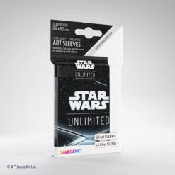 Star Wars Unlimited: Art Sleeves - Black Back(Star Wars Unlimited Art Sleeves Black Back)