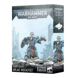 Warhammer 40000: Space Wolves - Arjac Rockfist(Warhammer 40000 Space Wolves Arjac Rockfist)