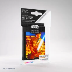 Star Wars Unlimited: Art Sleeves - Luke Skywalker(Star Wars Unlimited Art Sleeves Luke Skywalker)