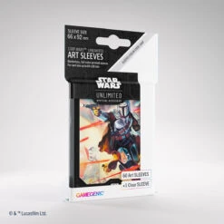 Star Wars Unlimited: Art Sleeves - Mandalorian(Star Wars Unlimited Art Sleeves Mandalorian)