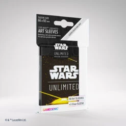 Star Wars Unlimited: Art Sleeves - Space Yellow(Star Wars Unlimited Art Sleeves Space Yellow)