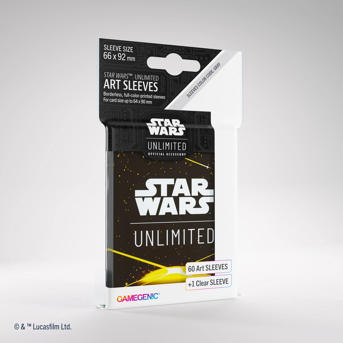 Star Wars Unlimited: Art Sleeves - Space Yellow(Star Wars Unlimited Art Sleeves Space Yellow) 1 Star Wars Unlimited: Art Sleeves - Space Yellow(Star Wars Unlimited Art Sleeves Space Yellow)