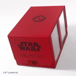 Star Wars Unlimited: Double Deck Pod - Red(Star Wars Unlimited Double Deck Pod Red)