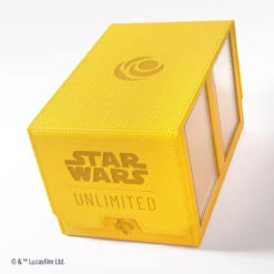 Star Wars Unlimited: Double Deck Pod - Yellow(Star Wars Unlimited Double Deck Pod Yellow)