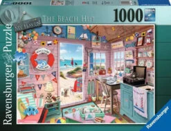 The Beach Hut - My Haven Number 7 Jigsaw Puzzle (1000pc)(The Beach Hut My Haven Number 7 Puzzle)