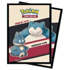 Pokémon Deck Protector Sleeves: Snorlax & Munchlax(Pokemon Deck Protector Sleeves Snorlax Munchlax)