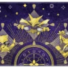 Pokémon Playmat: Abra Evolutions White Stitched Edge(Pokemon Playmat Abra Evolutions White Stitched Edge)