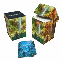 Magic The Gathering: Bloomburrow - Season Lands Swamp Summer 100+ Deck Box(Magic The Gathering Bloomburrow Season Lands Swamp Summer 100 Deck Box)