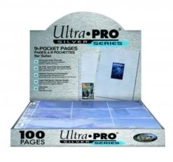 Silver Series: 9 Pocket Page - Box (100)(Ultrapro 9 Pocket Page Silver Series Box)