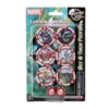 HeroClix Dice & Token Pack - Captain America & The Avengers(Heroclix Dice Token Captain America)
