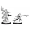 Magic The Gathering Unpainted Magic Miniatures: Joraga Warcaller & Joraga Treespeaker(Mtg Unpainted Miniatures Joraga Warcalle)