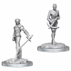Dungeons & Dragons Nolzur's Marvelous Miniatures: Drow Fighters(Dungeons Dragons Nolzurs Marvelous Miniatures Drow Fighters)
