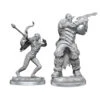 Critical Role Unpainted Miniatures: Ashari Stoneguard & Ashari Skydancer(Critical Role Unpainted Miniatures Ashari Stoneguard Ashari Skydancer)