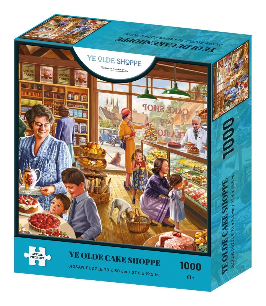 Ye Olde Shoppe: Ye Olde Cake Shoppe Jigsaw Puzzle 1000 Piece(Ye Olde Shoppe Ye Olde Cake Shoppe Jigsaw Puzzle 1000 Piece)