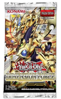 YuGiOh! TCG: Dimension Force Booster Pack (1st Edition)(Yugioh Tcg Dimension Force Booster Pack 1st Edition)