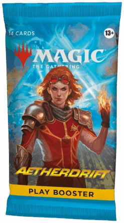 Magic The Gathering: Aetherdrift Play Booster Pack(Mtg Aetherdrift Play Booster)