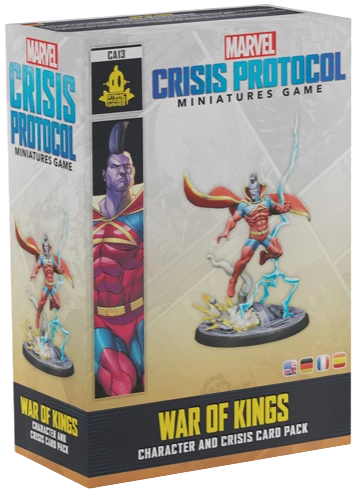 Marvel Crisis Protocol: War Of Kings CrisisCharacter And Card Pack(Marvel Crisis Protocol War Of Kings Crisis Character And Card Pack)