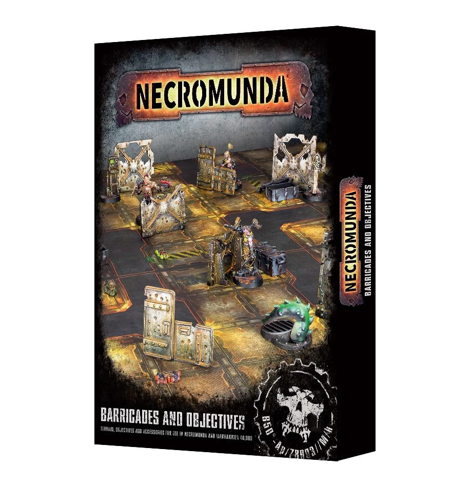 Necromunda Barricades & Objectives(Necromunda Barricades Objectives) 1 Necromunda Barricades & Objectives(Necromunda Barricades Objectives)