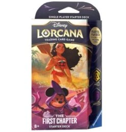 Disney Lorcana Trading Card Game: First Chapter Starter Deck - Amber & Amethyst(Copy Of Lorcana Starter Deck 1)