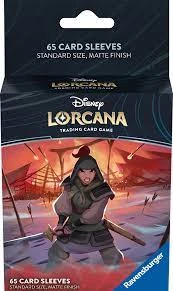 Disney Lorcana Trading Card Game: Rise Of The Floodborn Sleeves Mulan(Disney Lorcana Trading Card Game Sleeves Mulan)