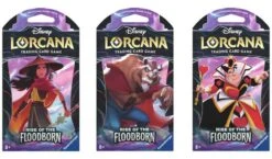Disney Lorcana Trading Card Game: Rise Of The Floodborn Booster Pack Sleeved(Disney Lorcana Trading Card Game Booster Pack Sleeved)