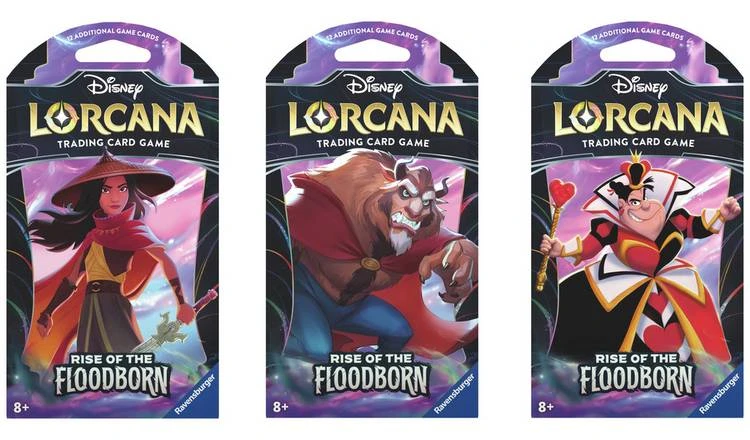 Disney Lorcana Trading Card Game: Rise Of The Floodborn Booster Pack Sleeved(Disney Lorcana Trading Card Game Booster Pack Sleeved) 1 Disney Lorcana Trading Card Game: Rise Of The Floodborn Booster Pack Sleeved(Disney Lorcana Trading Card Game Booster Pack Sleeved)
