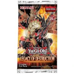 YuGiOh! TCG: Legacy Of Destruction Booster Pack (1st Edition)(Pathfinder Rpg Second Edition The Mumuring Fountain)